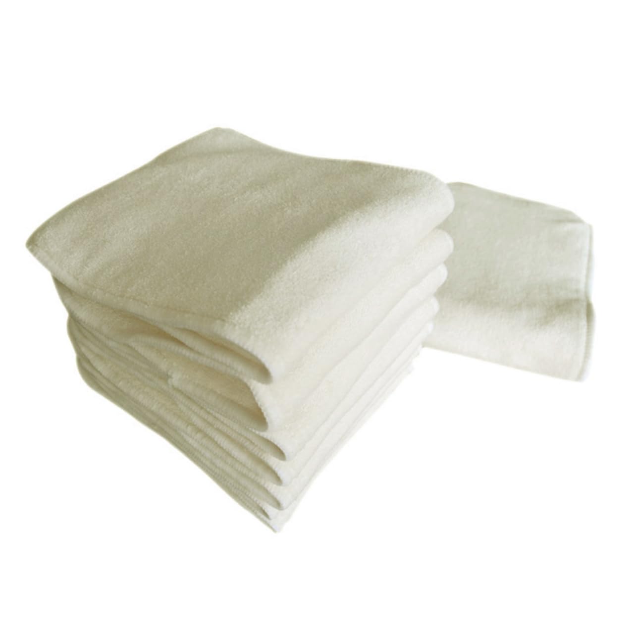 Inserts de couches lavables bébé Toyvian en polyester beige x6 - 8
