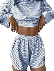 A- Blue White Striped