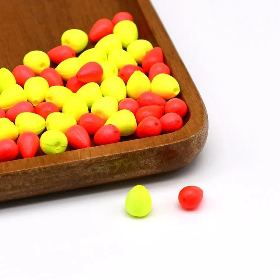 Set de 80 señales flotantes para pesca de alta visibilidad miniatura 7