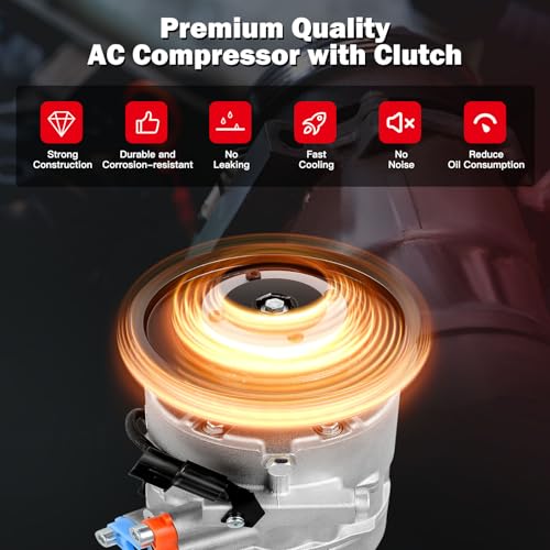 Image of cciyu Air Conditioning Compressor for Hyundai Tucson 1.6L 2016-2017