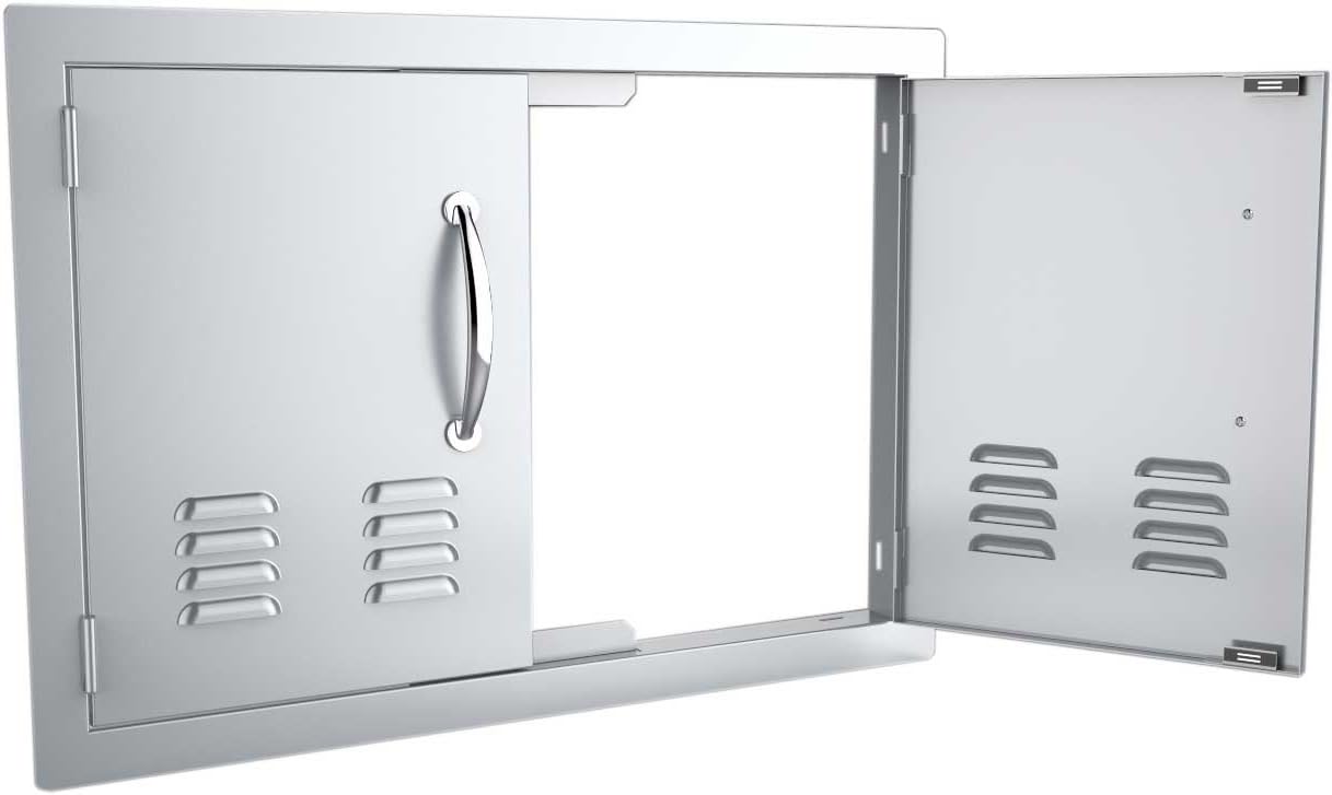 Exclusive Special SUNSTONE C-DD30 30-Inch Double Door Flush Mount with Vents