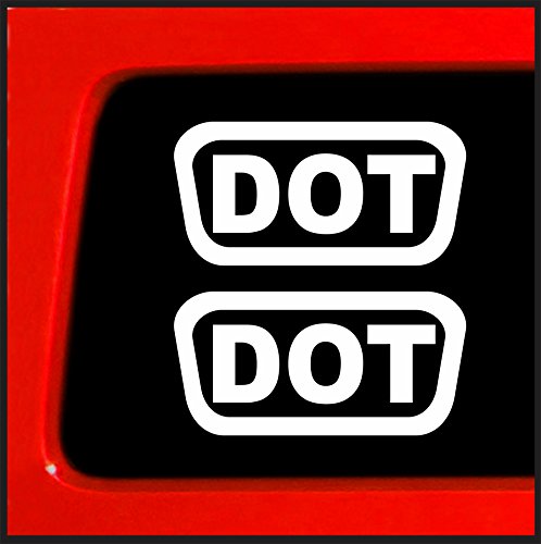 Sticker connection | 2 dot helmet decals sticker pack |…