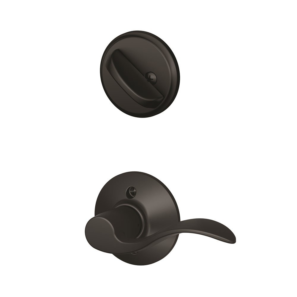 Schlage F59 ACC 622 LH Accent Interior Left-Handed Lever with
