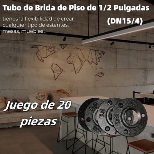 Brida de piso galvanizada 11 Imagen adicional