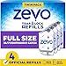 Zevo Flying Insect Trap Official Refill Cartridges - Fits Both Zevo Trap & MAX Indoor Fly Trap - Authentic Trap+Lock Technology to Catch Gnats, House & Fruit Flies (4 Official Refill Cartridges)
