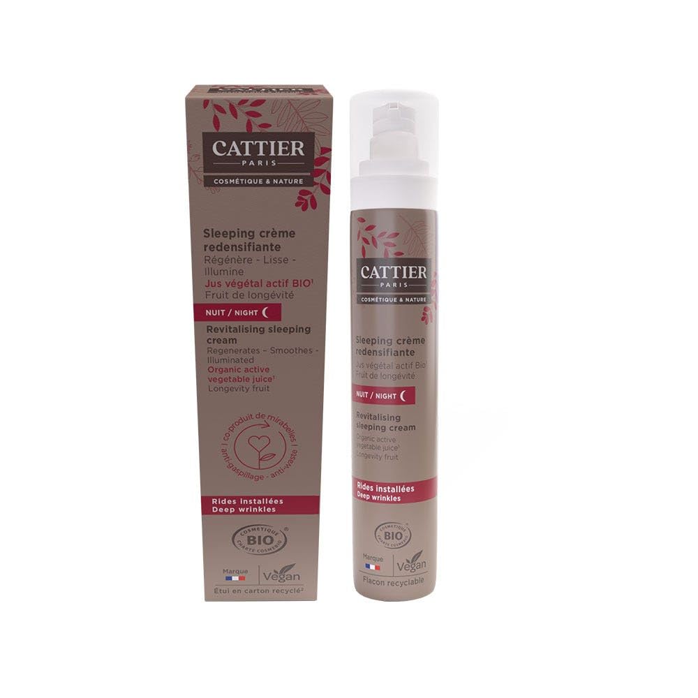 Cattier - Sleeping Crème Redensifiante Bio - 50ml