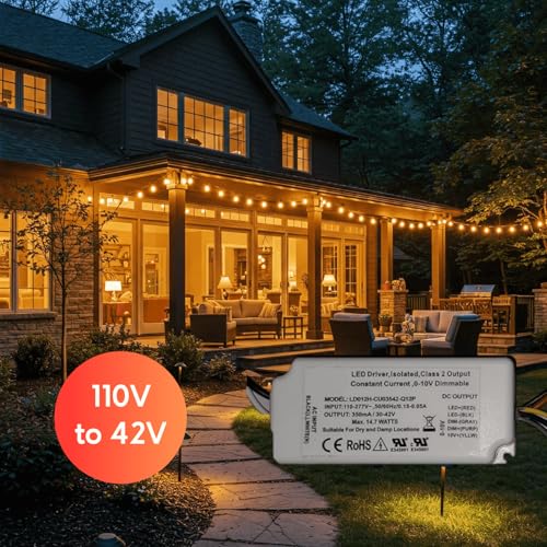 Image of Ironsmith Lighting Products - Constant Current LED Driver Transformer (30-42 Volt | 12 Watt | Dimmable)
