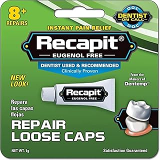 Recapit Cap And Crown Cement - 1 Grm, Pack of 6