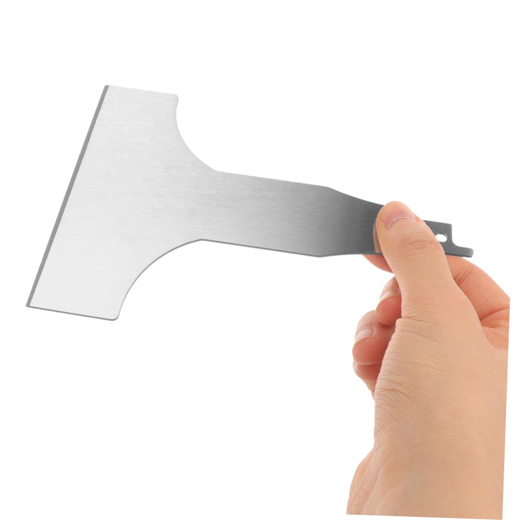 SHINEOFI 4pezzi Raschietto Per Raschiare Accessorio Per Seghe Alternative Utensile Per Raschiare Multifunzionale Pala in Acciaio Inossidabile Raschietto Per Costruzione e Pulizia Confezione