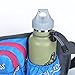 Outdoor Waist Bag, Sunhiker Sports Water Resistant Waist Pack with Water Bottle (Not Included) Holder, Running Belt Bag Pouch Fanny Pack for Hiking Running Cycling Camping Climbing Travel(609/L-Blue)
