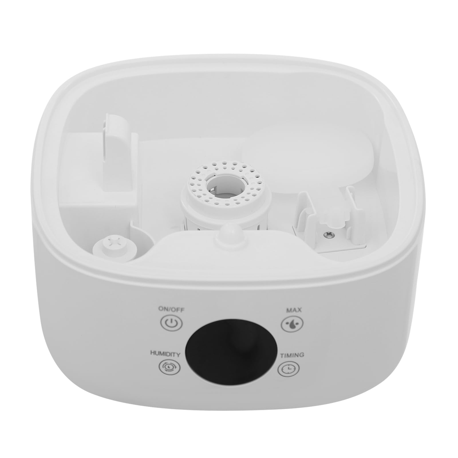 Nawilżacz powietrza 5 l | ultradźwiękowy z dyszą obracaną o 360° | 3 poziomy mgły i timer (1-8 h) | cichy ≤ 35 dB | pilot zdalnego sterowania i tryb uśpienia | do sypialni i biura | w zestawie filtr