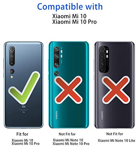 EUDTH Xiaomi Mi 10/Mi 10 Pro Coque, Smart View