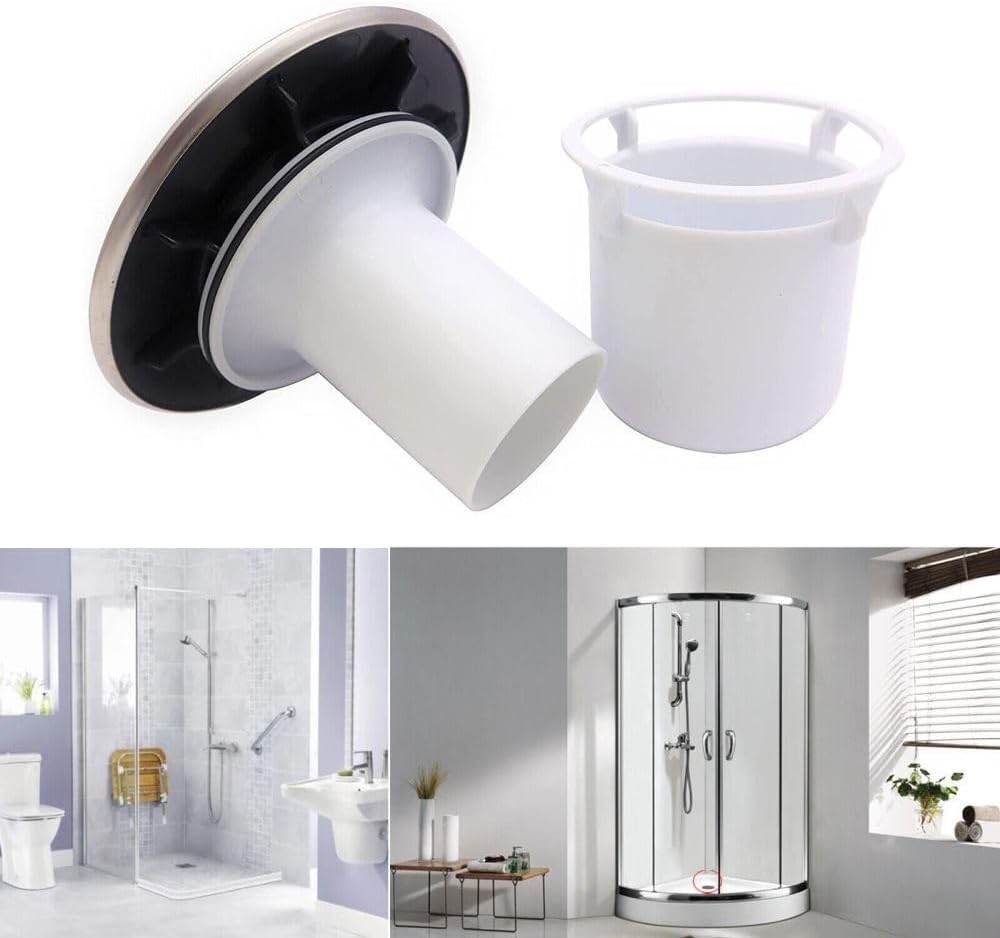 Bath Shower Floor Strainer Cover Plug Trap Siphon Sink Kitchen Bathroom Water Drain Filter