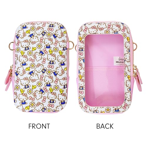 Image of Sonix x Sanrio Phone Pouch - Universal Smartphone Purse and Wallet, Crossbody and Shoulder Bag | Hello Kitty Pink Bows
