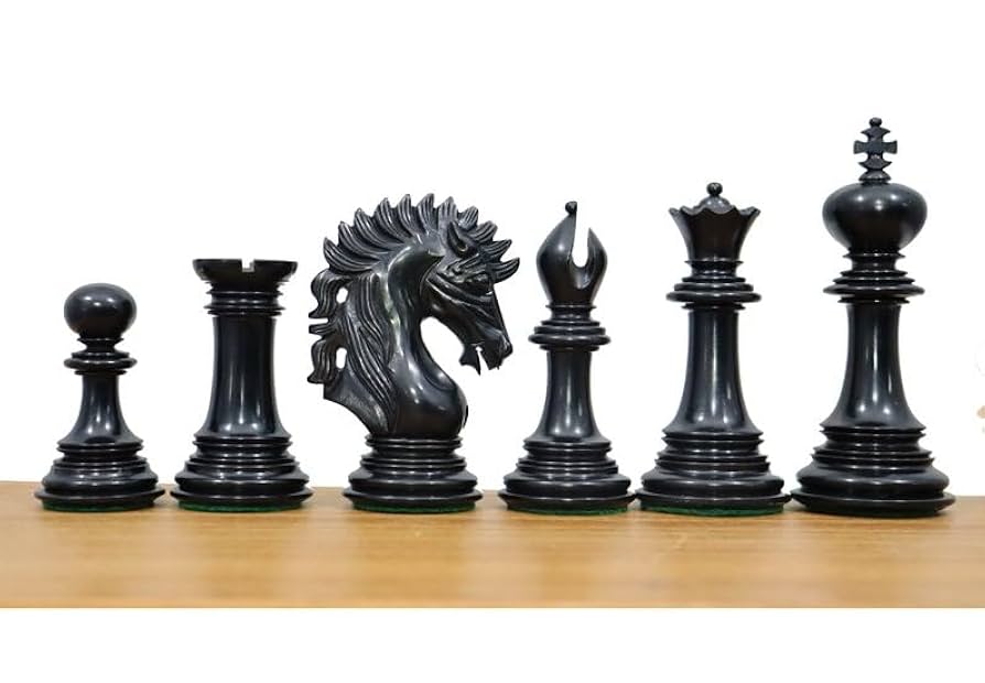 Amazon | キャメロットシリーズ 高級チェスピース エボニー