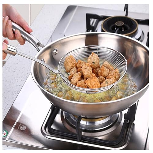 image for Tenta tenta kitchen Solid Stainless Steel Spider Strainer Skimmer Ladl