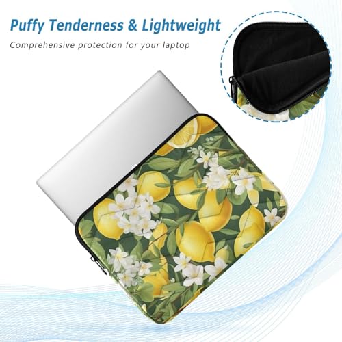 Funda para portátil 13-14 pulgadas impermeable con patrón limón miniatura 5