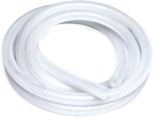 Miniatura 3 de HPS Manguera calefactora de silicona reforzada de alta temperatura negra de 5/16 pulgadas de diámetro interior, presión máxima de trabajo 85 psi,