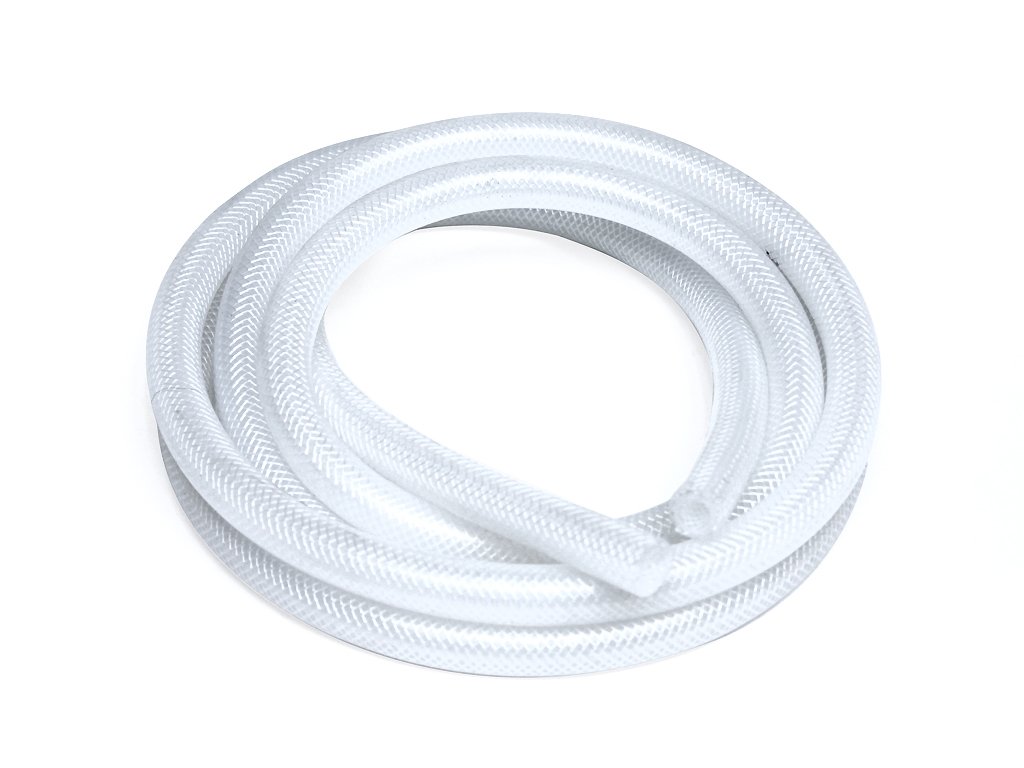 HPS 1/4" ID Black high temp reinforced silicone heater hose 10 feet roll, Max Working Pressure 85 psi, Max Temperature Rating: 350F, Bend Radius: 1"