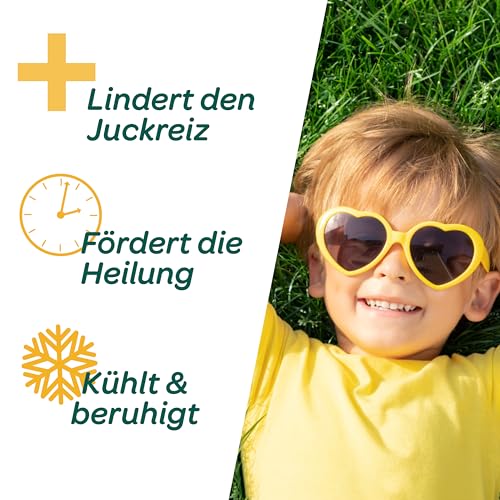 RECOTIN Mückenstich Roll On 2x 15ml – 100% natürlicher Wirkstoff - Für Kinder & Erwachsene - Soforthilfe bei Mückenstichen - Mückenroller - Anti Juckreiz Stift - Mückenstift Roll On
