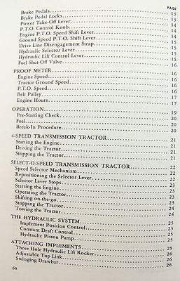 Manual Set for Ford 641 651 661 Tractor Owner Operator Parts Service Repair Shop