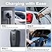VDLPOWERVP Level 1/2 EV Charger 16Amp, Electric Vehicle Portable Charger with 28FT Cable, 3.5KW Home EV Charging Station for J1772 Electric Cars,110V-240V, NEMA 6-20 & NEMA 5-15 Plug