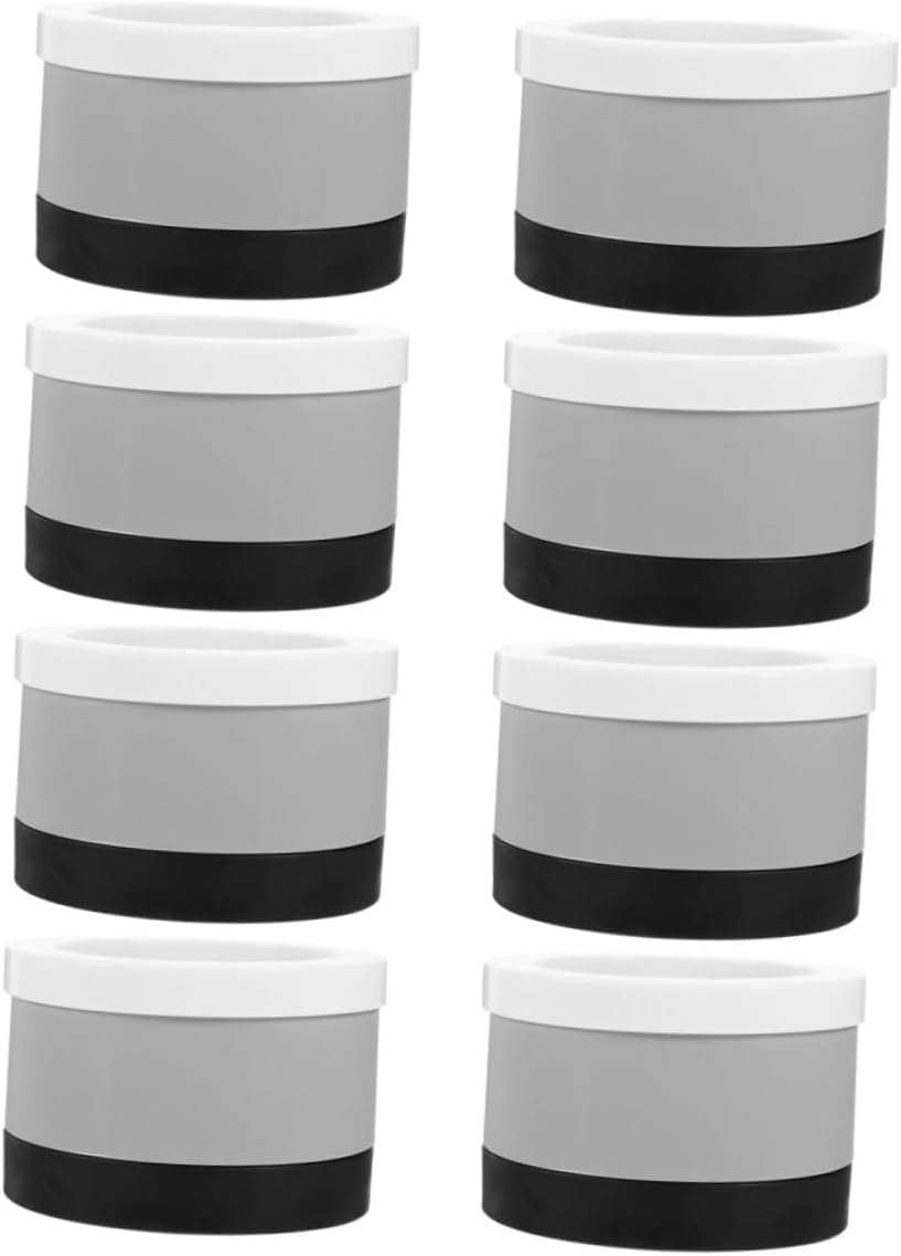 8pcs Furniture Leg Risers Table Heightening Feet Pads Non-Slip Sofa Chair Pads