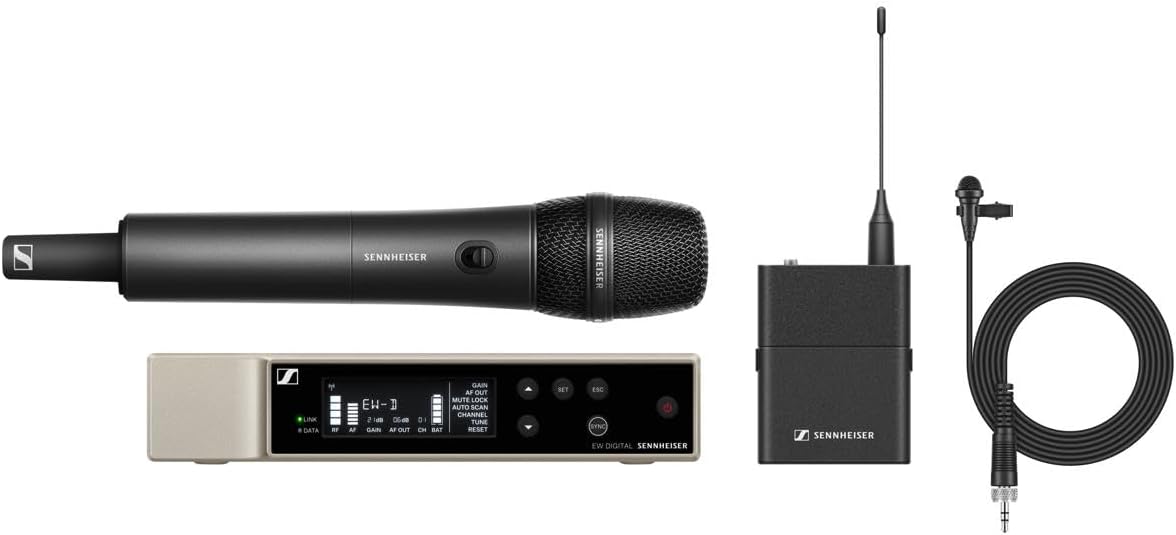 EW-D ME2/835-S Handheld & Lav SET (R4-9)