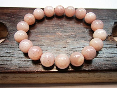 Peach Moonstone Bracelet Chakra Bracelet Peach Moonstone Yoga Meditation Bracelet Peach Moonstone Intuition Bracelet Peach Moonstone Yoga