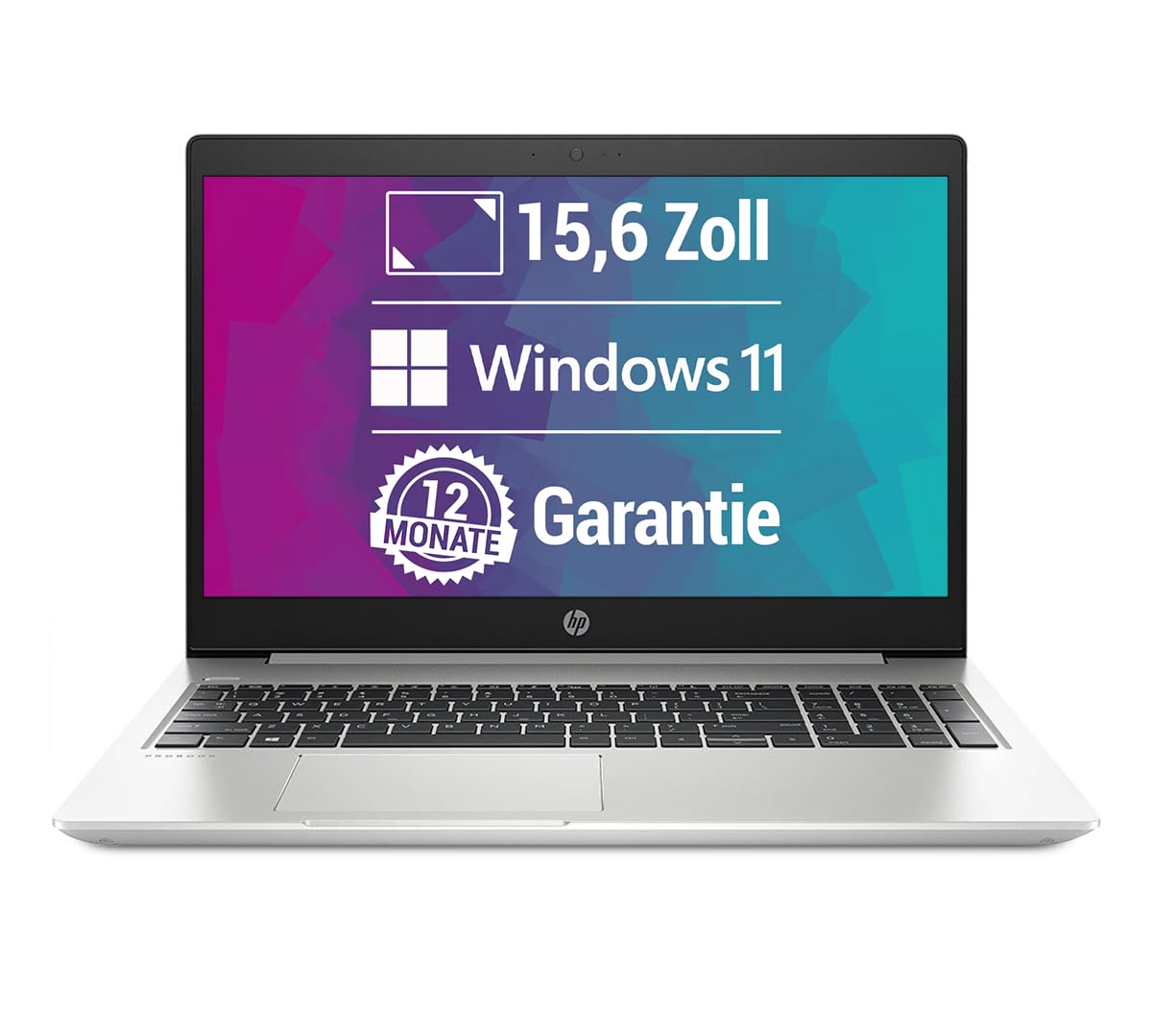 HP ProBook 450 G8 15,6 Zoll Full HD Laptop Intel Core i5-1135G7@ bis zu 4,2 GHz 32 GB 1000 GB SSD mit Windows 11 Pro & GRATIS Antiviren-Software inkl. 12 Monate Garantie (Generalüberholt)