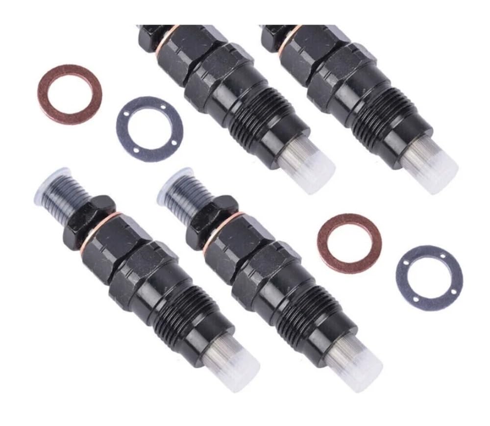 Hsugftmz 4Pcs 1/ Diesel Fuel Injector 105078-0111 For 2.5L Wl/Wl-T & Wlt 2.5L Vehicles(4Pcs)
