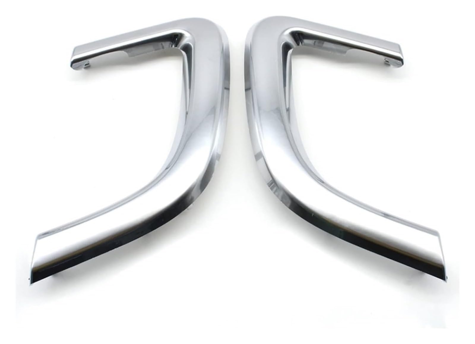 QWQTHGS Car Exterior Door Handle Cap for Discovery 2015-2019 Left Right Car Interior Door Pull Handle Cover Trim Replacement(Sliver 2pcs Set)