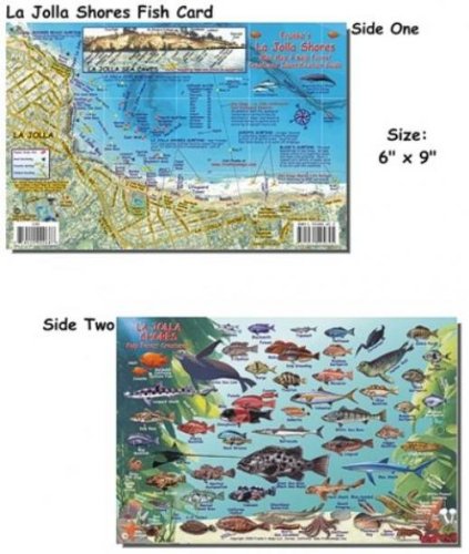 Franko Maps La Jolla Shores Fish ID for Scuba Divers and Snorkelers