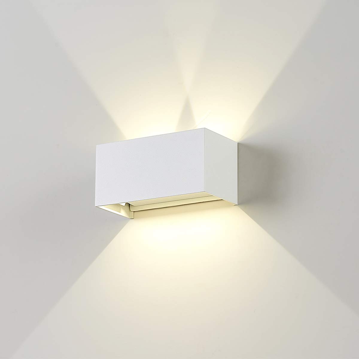Lightess Lampada da Parete LED Interni 12W Applique da Parete Interno Moderno Lampada a Muro
