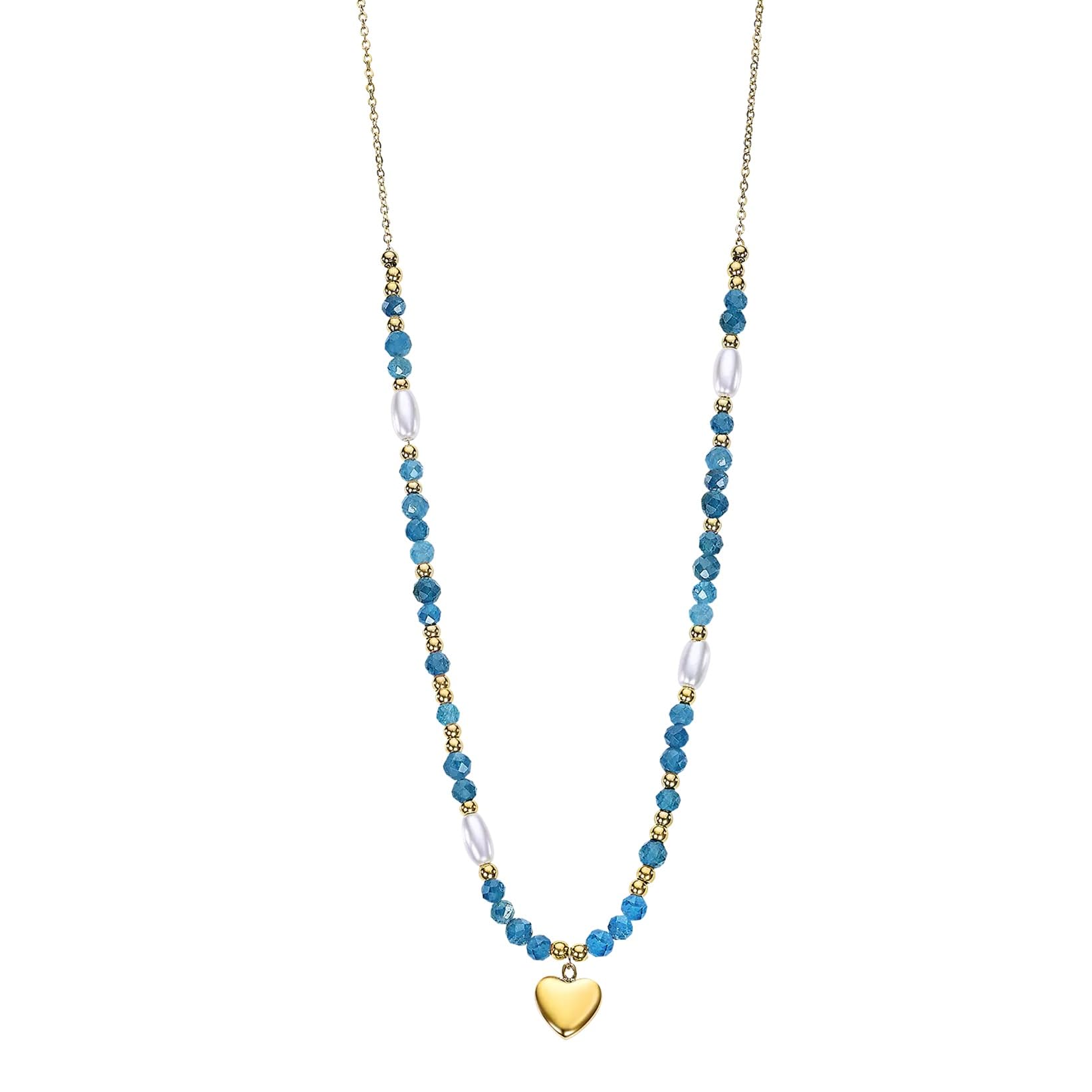 Lotus Style Collar Sra.CHA-Perl.AZCL
