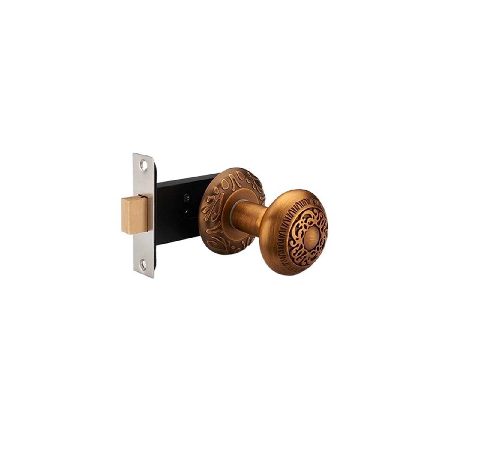 Aepqbgqj One Color American Style Door Lock Bedroom Background Wall Handle Hidden