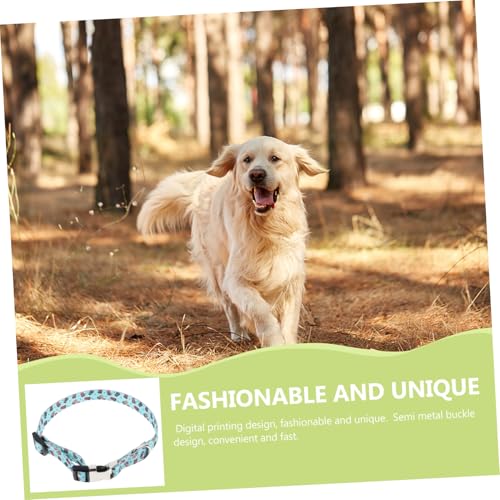 Hohopeti Retro-haustierhalsband Mit Schnalle - Hundehalsbandschnalle Dekoratives Hundehalsband Verstellbares Halsband Für Hunde