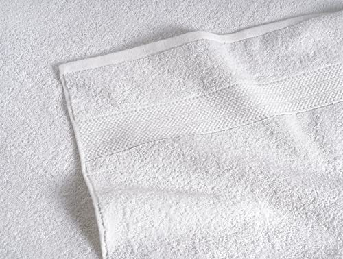 Lane Linen White Bath Towels For Bathroom Set-24 Pc Bathroom Oversize 2 Sheets Large 4 Towel 6 Hand 8 Washcloths Fingertip Towels-White Towels Sets #TOP1