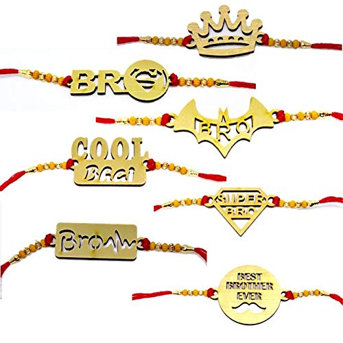 KNIGGHT ANGEL JEWELS MDF RAKHI For Boys (Brown) (B07VRBX1SS) Amazon Price History, Amazon Price Tracker