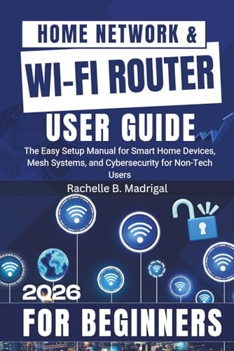 Home Network & Wi-Fi Router User Guide: The Easy Setup Manual for Smart Home Devices, Mesh Systems, and Cybersecurity for Non-Tech Users