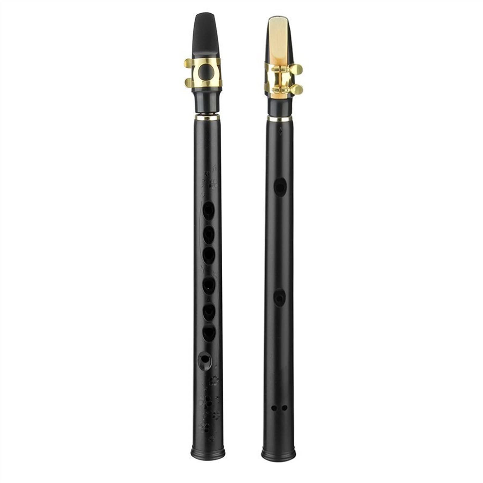 Saxophon Taschensaxophon 8 Löcher Key-Bb Alt-Mundstück Tragbarer Sax Brass