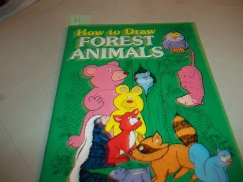 How To Draw Forest Animals - Pbk 0816703353 Book Cover