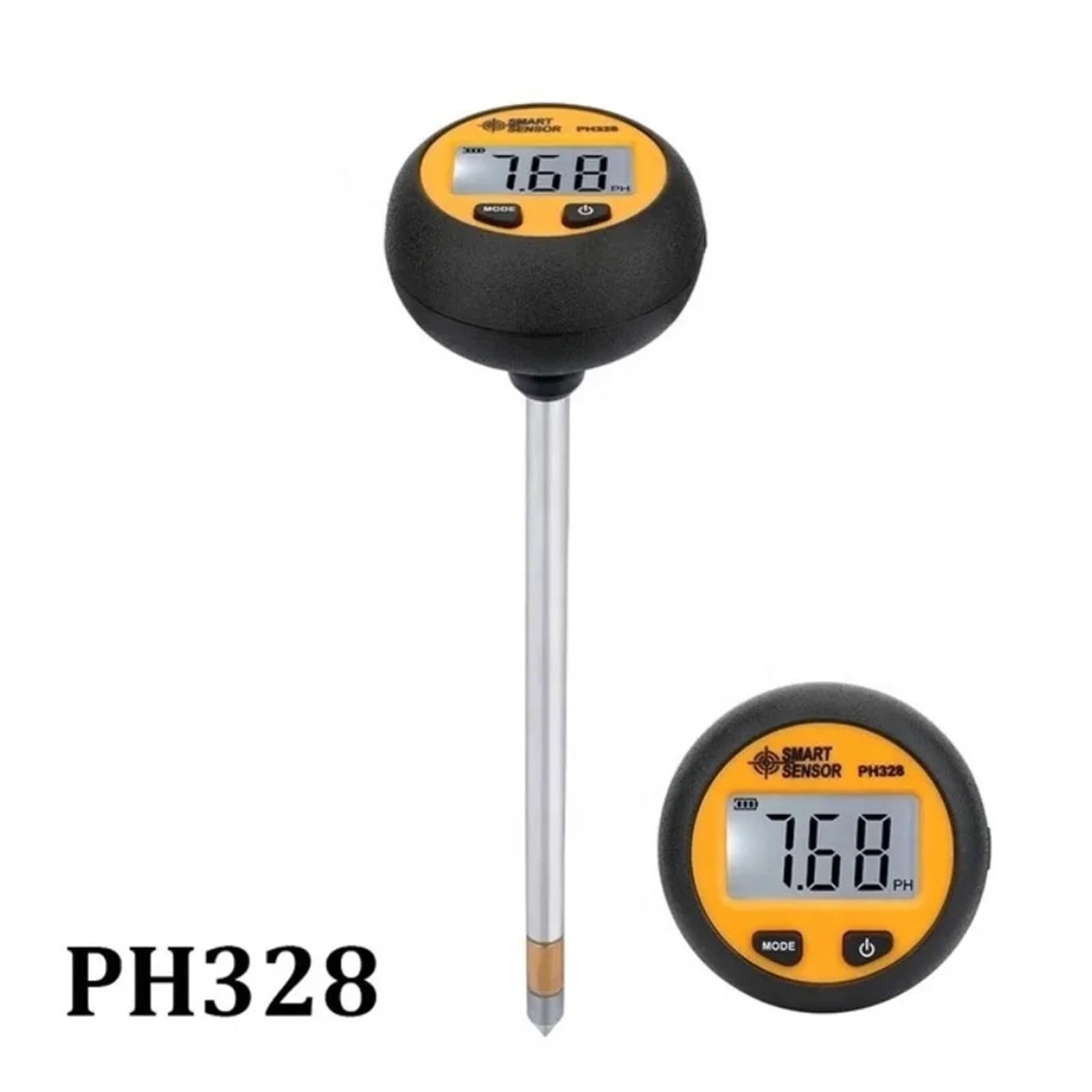 Medidor de Humedad del Suelo Medidor De Ph del Suelo 3 En 1, Monitor De Temperatura Y Humedad, Probador De Acidez Y Ph, Suelo Agrícola For Jardinería Fiable y Preciso