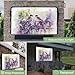 T&H XHome Flowers Outdoor TV Cover Sparrow Lavender Watercolor Waterproof and Weatherproof 30
