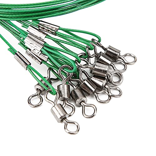 Cable de acero para pesca con mosquetón automático miniatura 5