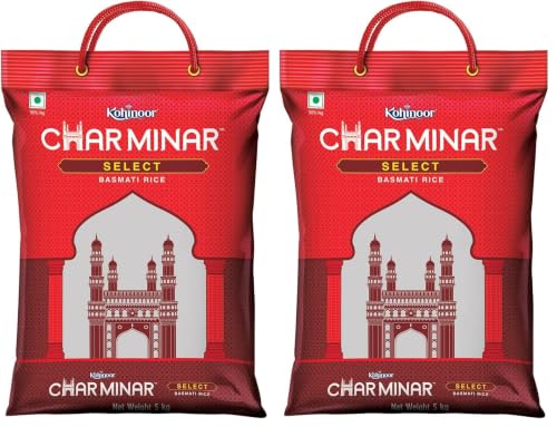 Image of Charminar Select Basmati Rice 5 KG | Value Basmati rice (Pack of 2)