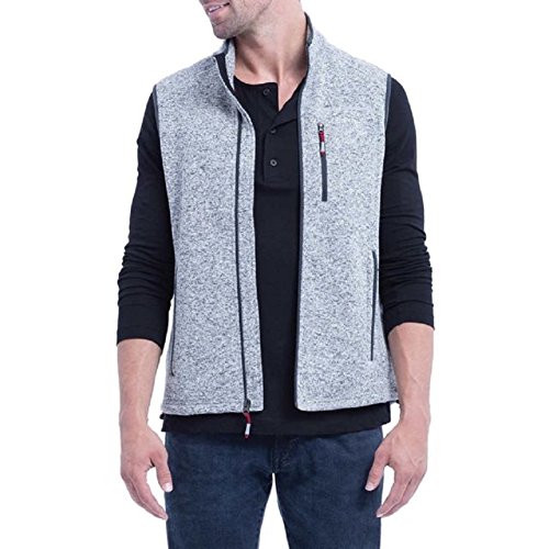 Orvis Mens Sweater Fleece Vest (M, Gray) #TOP13