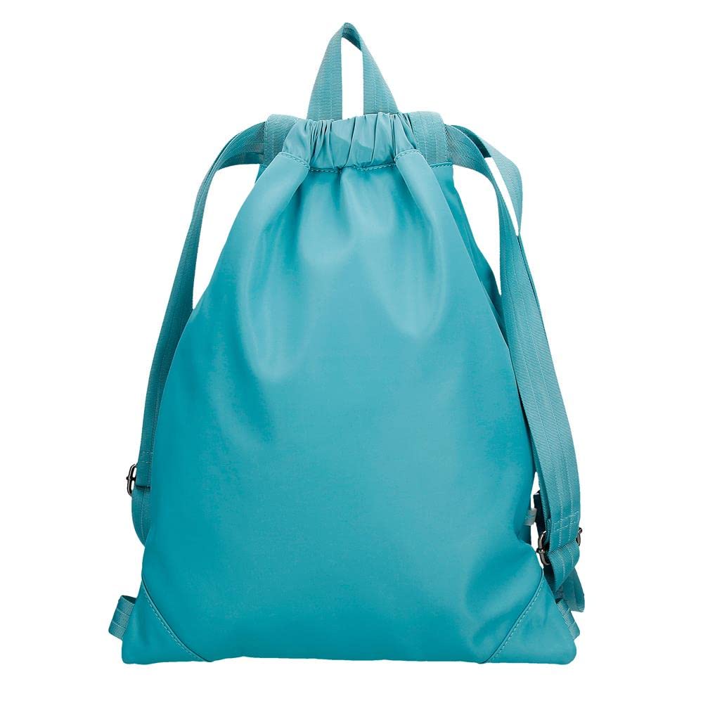 Reebok Linden Two-Compartment Blue Shoulder Bag, 25 x 16 x 6.5 cm, Polyester - Image 3