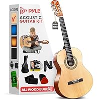 COMPLETE STARTER KIT: This 1/2 size acoustic guitar set includes a gig bag, strap, picks and spare nylon strings. A convenient starter kit for kids and young learners with essential accessories to begin playing straight away CLASSICAL NYLON STRING SO...
