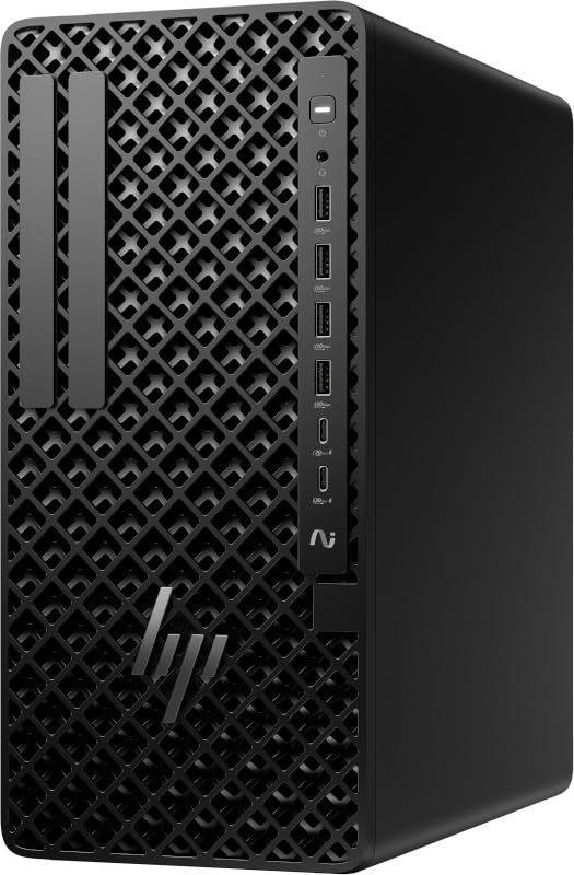 HP Ordenador de sobremesa B34JKES Z1 G1i Torre, Intel Core Ultra 5 225, 16 GB DDR5 RAM, SSD de 1 TB, Radeon RX 6300, Windows 11 Pro